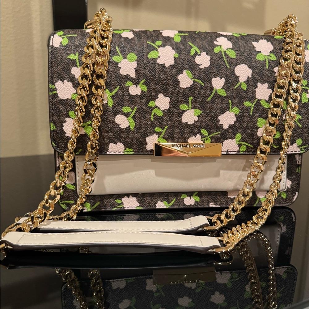 Michael Kors Jade Gusset shoulder bag